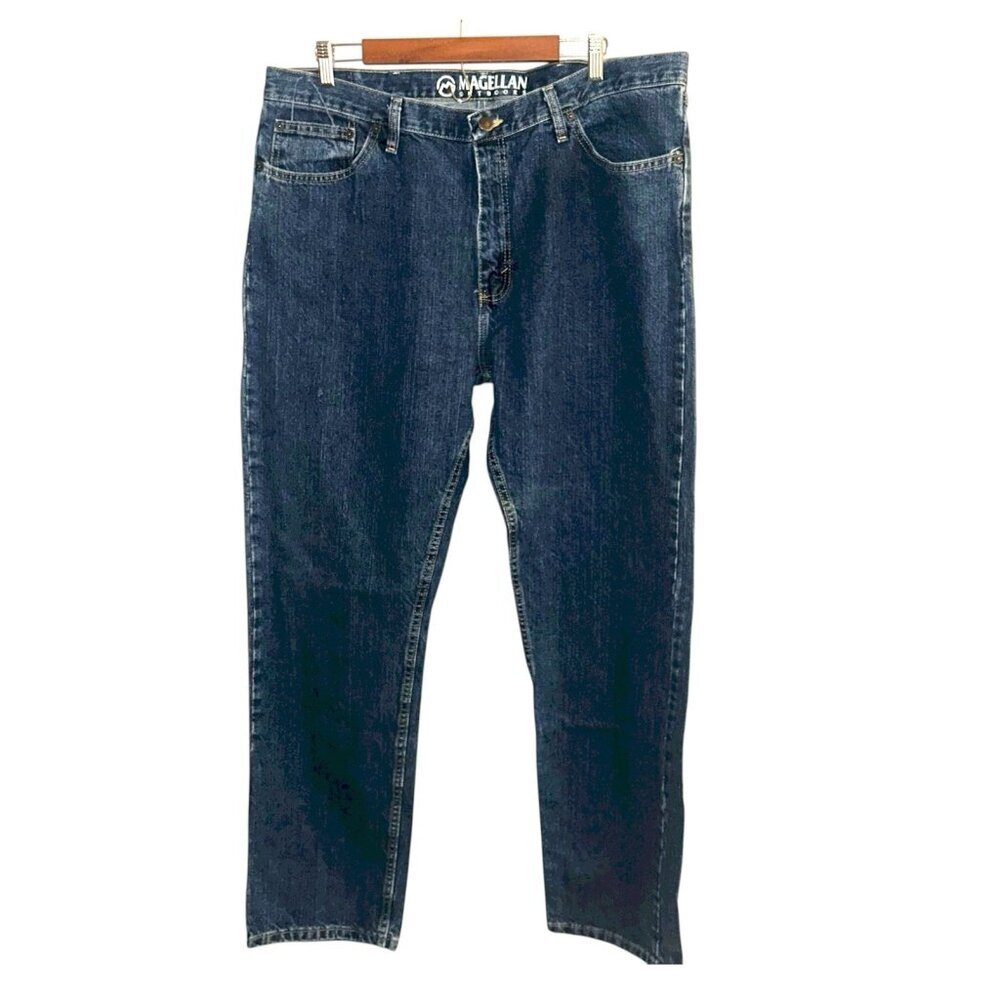 Magellan Blue Denim Western Classic Workwear Outdoors Jeans Size 40 X 34